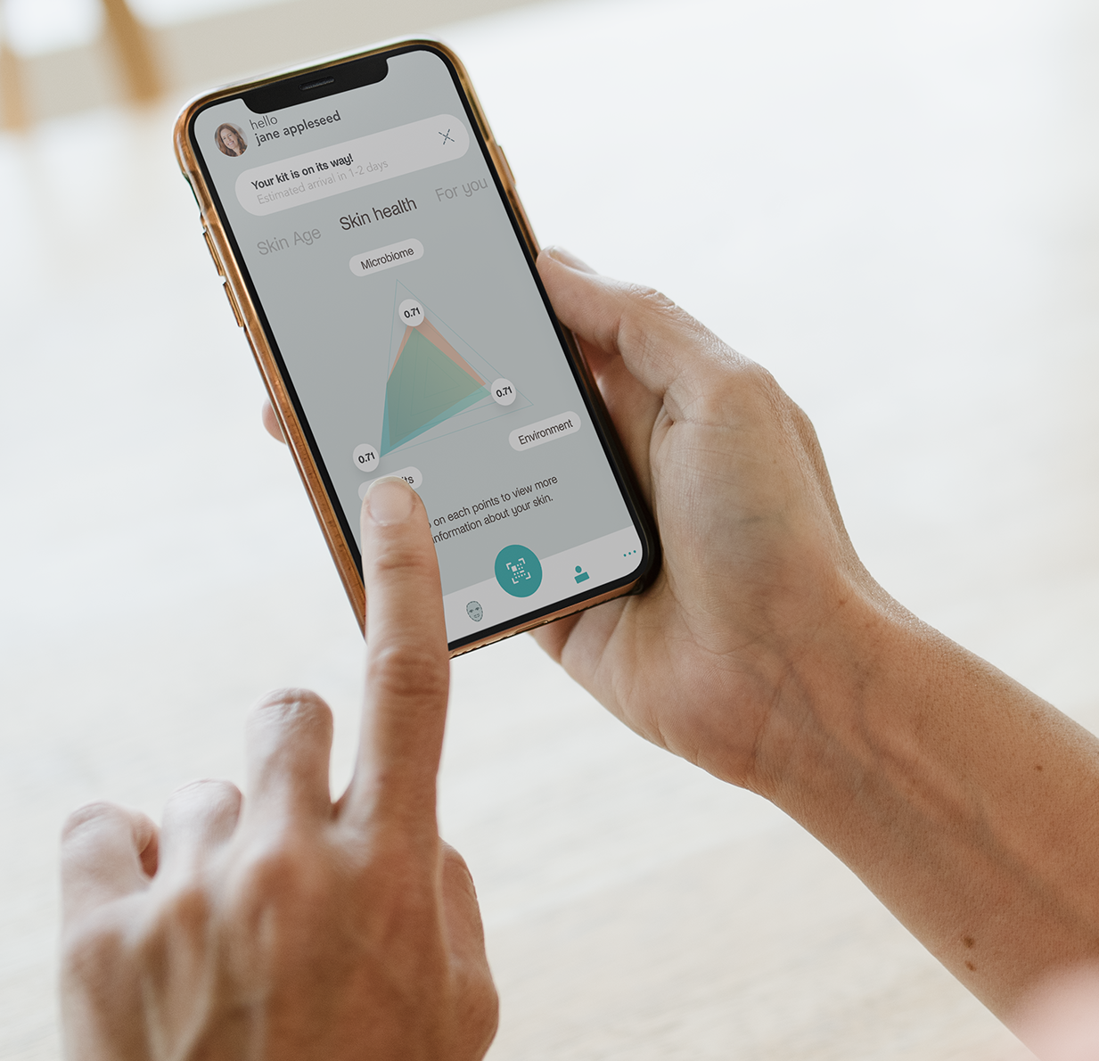Redesigned app — current progress